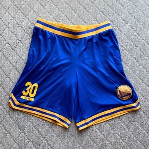 NBA Curry golden state basketball shorts